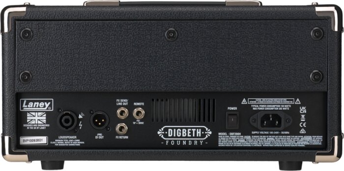 Laney DBF200H : DBF200HREAR Laney DBF200H : DBF200HREAR