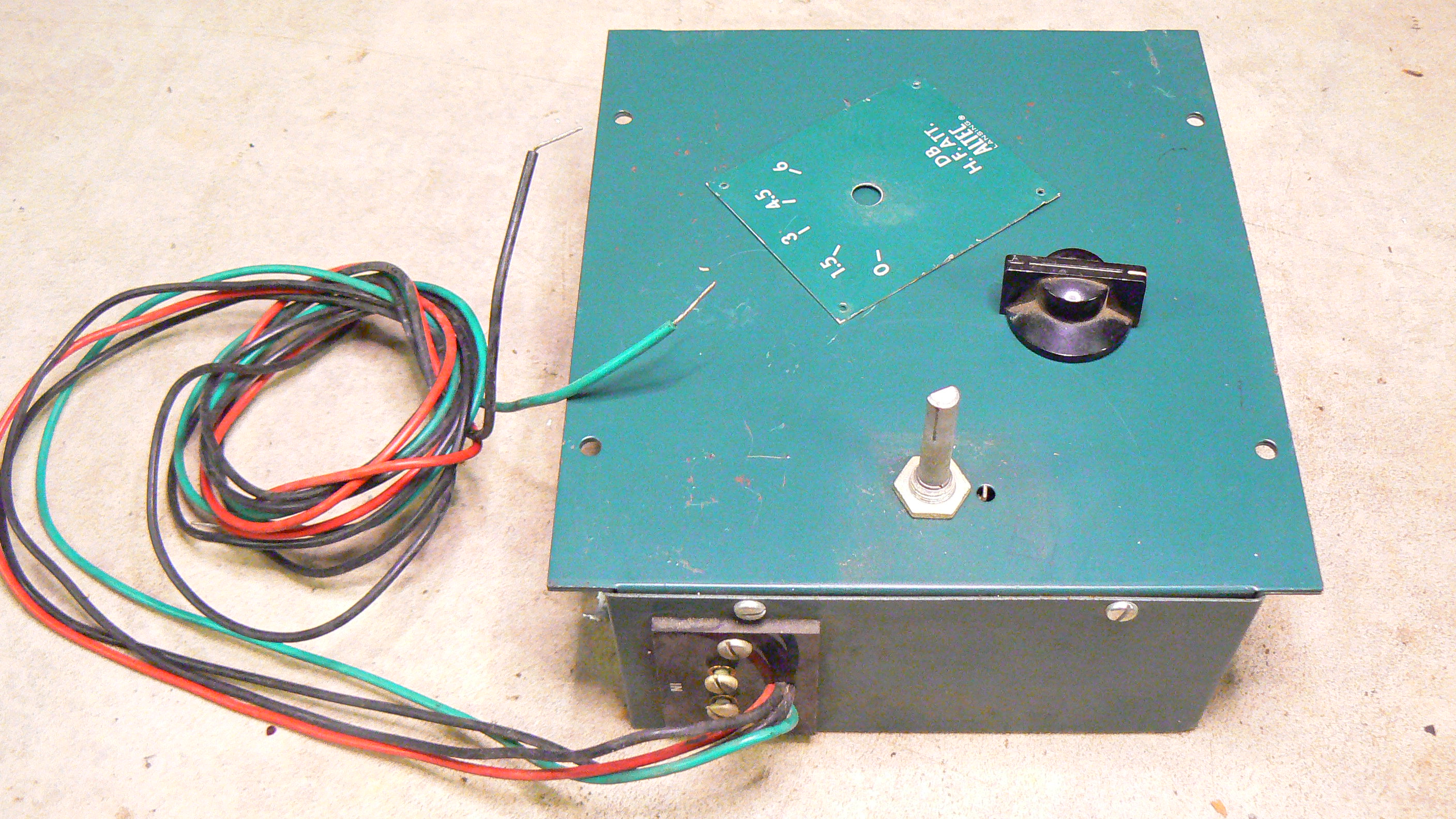 Altec N-500-G Filtre pour haut-parleur vintage.