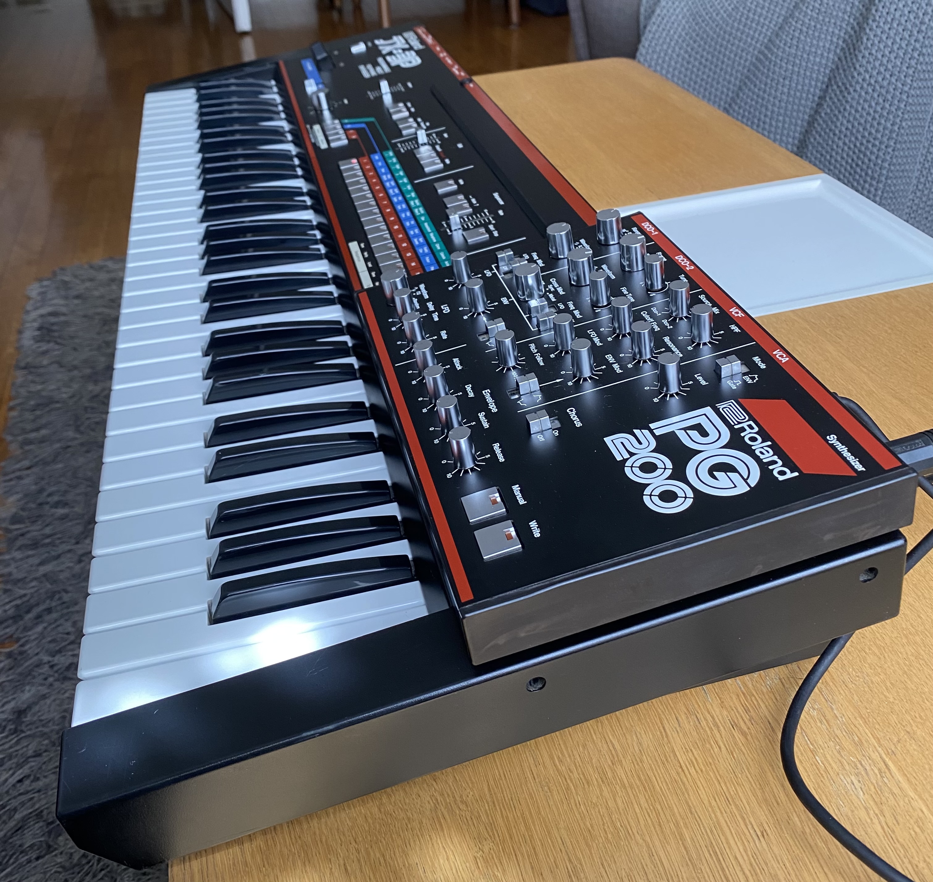 JX3-P avec PG-200 + pupitre+housse et étui clavier