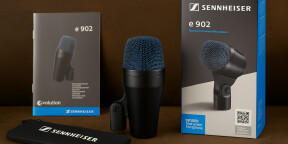 Sennheiser e902 comme neuf servie deux fois sur grosse caisse