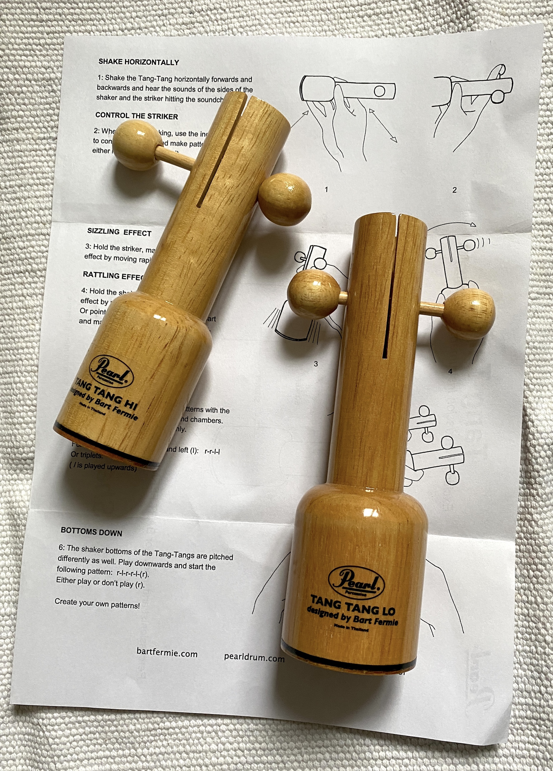 Vends Pearl PTG-20 Tang-Tang Set