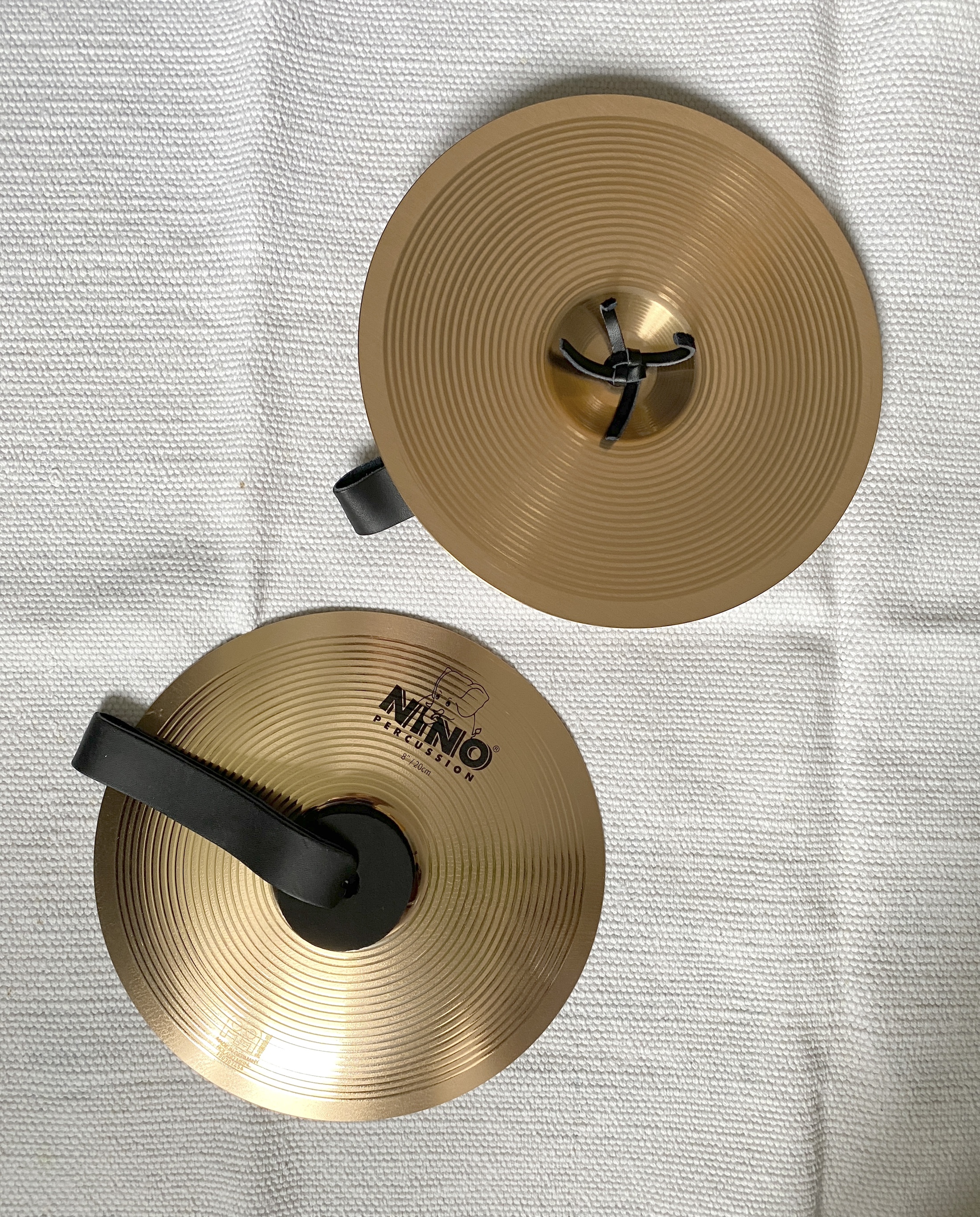 Vends Meinl Cymbale de marche NINO-BR20, 8", laiton
