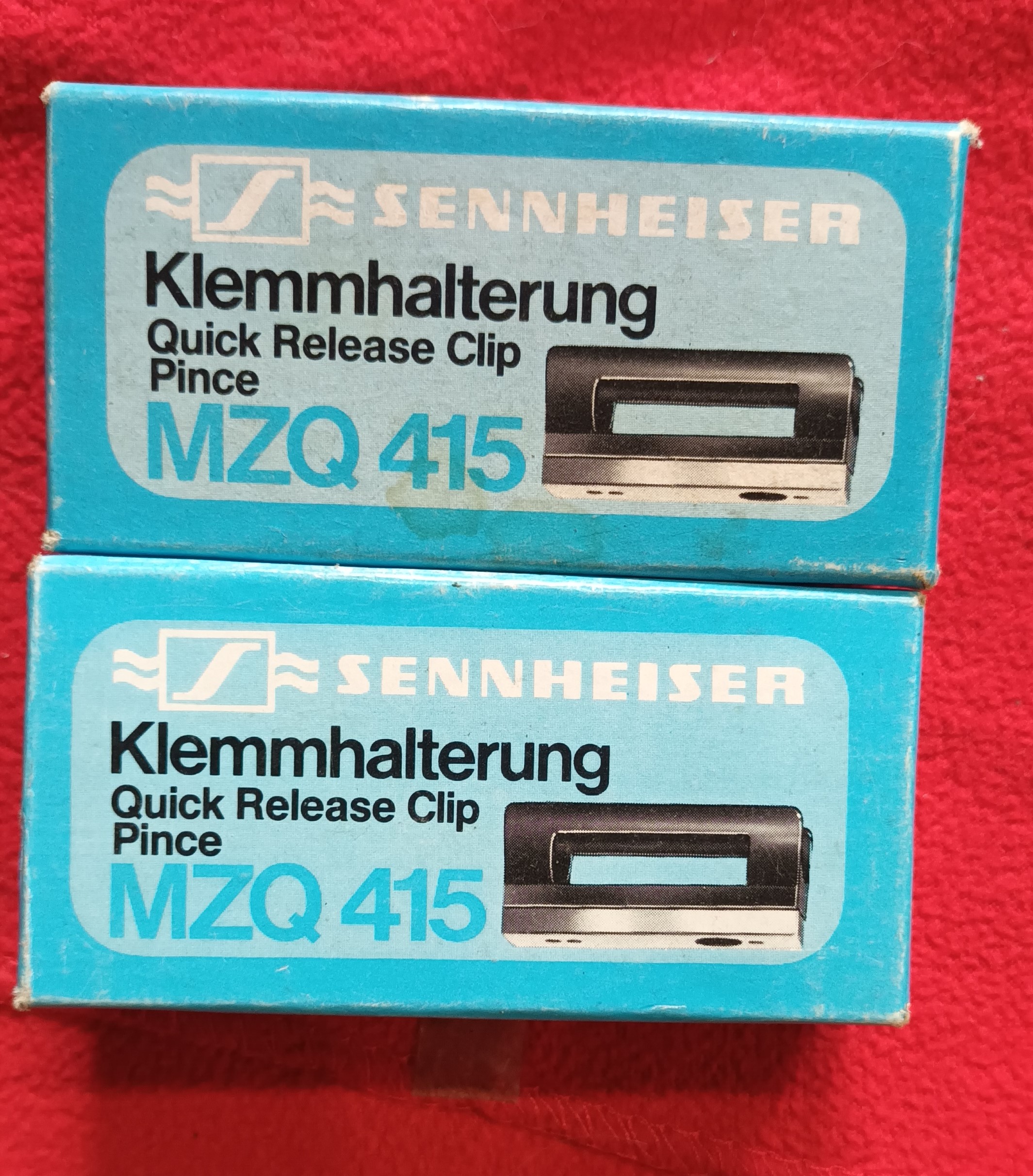 Pinces micro Sennheiser MZQ 415 2 pièces