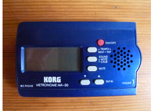 Korg métronome accordeur numérique MA-30