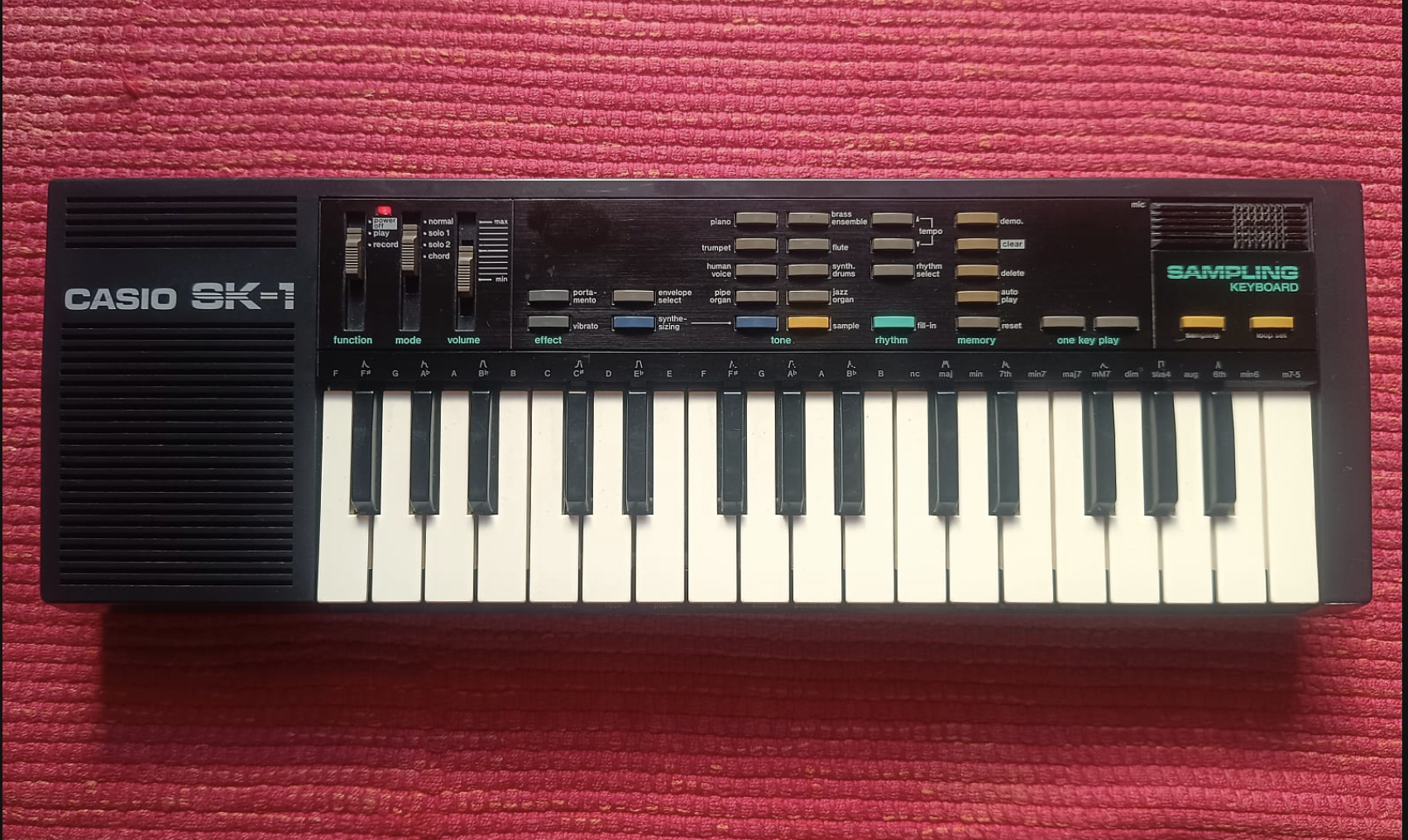 Casio SK-1 32-Key Sampling Keyboard 1986 