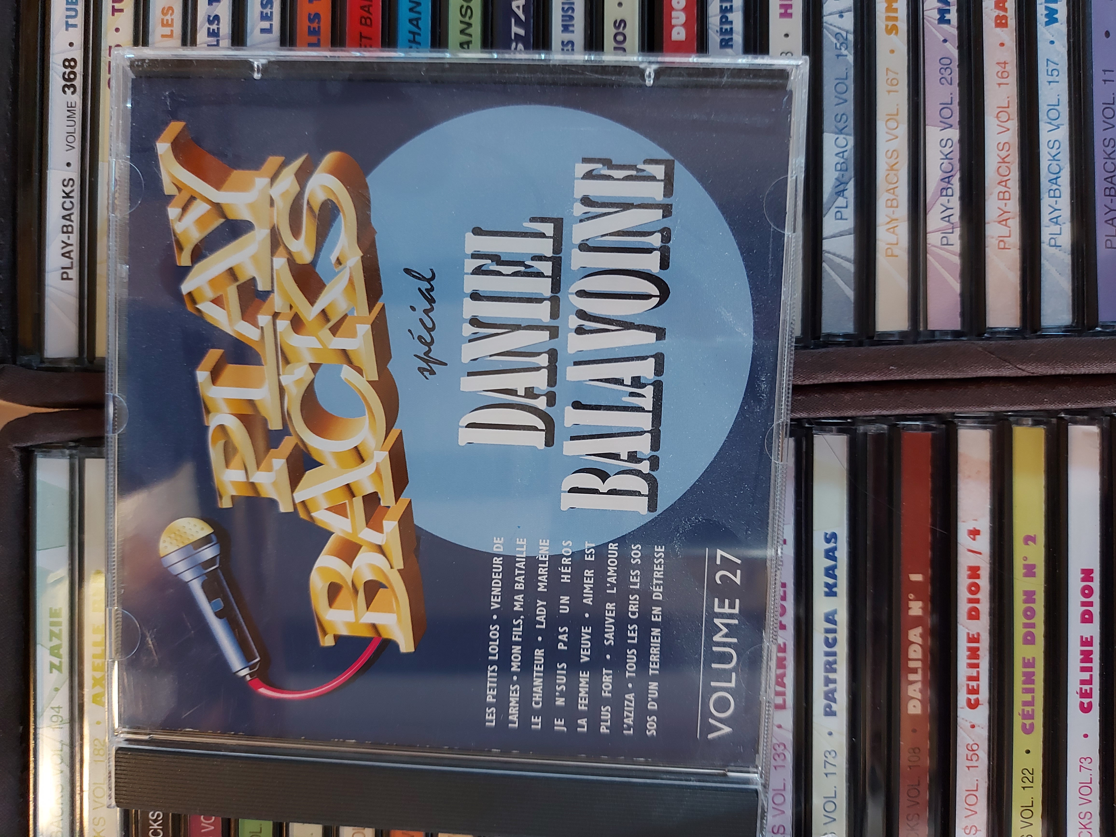 Gros lot de CD Playback KARAOKE