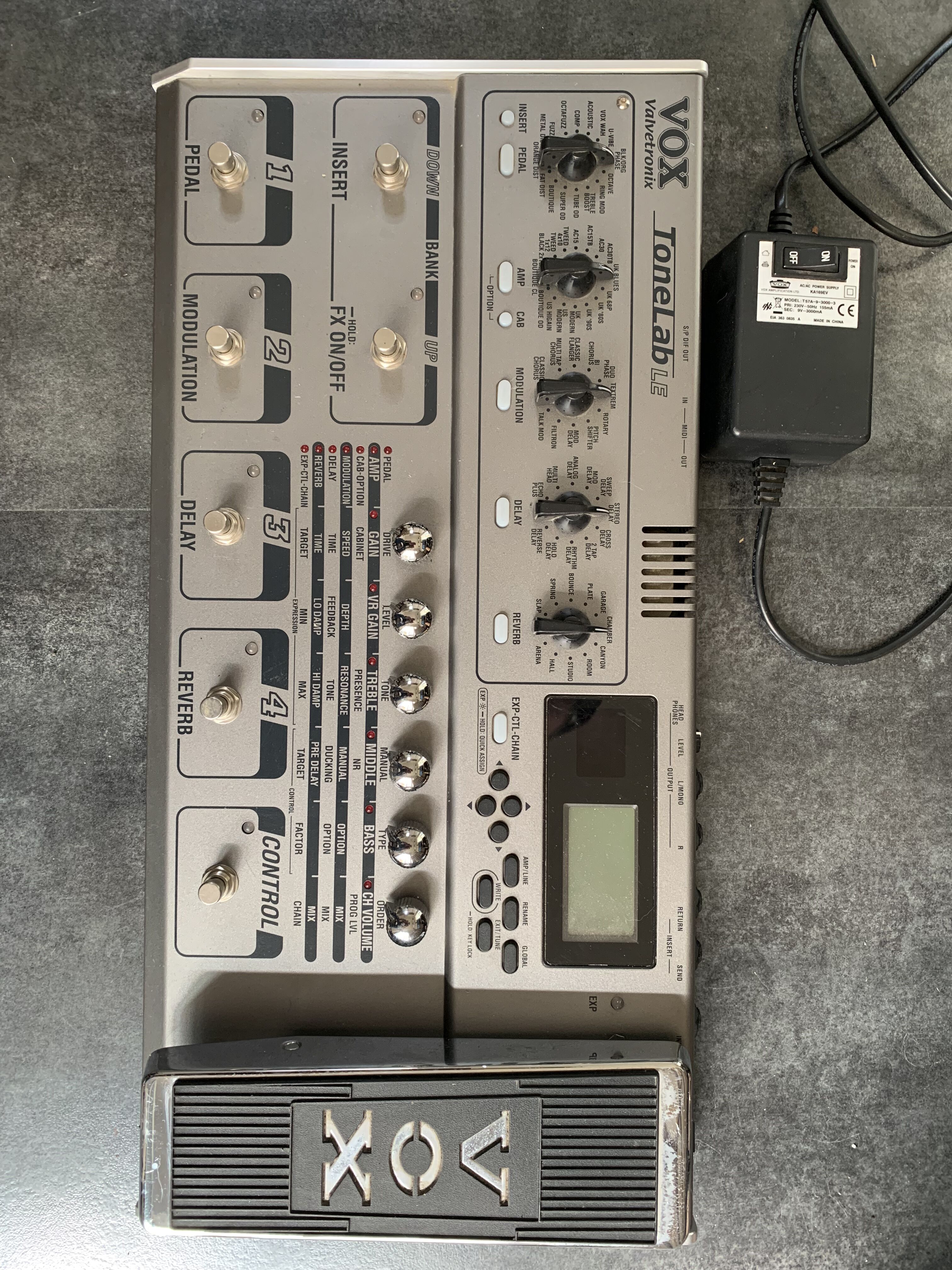 Vends VOX Tonelab LE