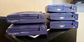 Vends lot de 5 lecteurs ZIP IOMEGA - Port Parallèle