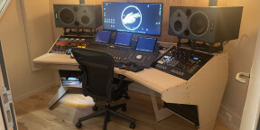 Vends / Sessiondesk GUSTAV Natural Wood - Bureau de Studio avec 34U de Racks