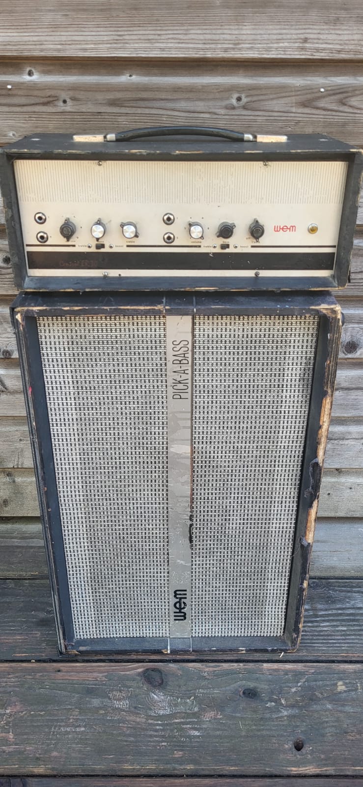 Wem ER30 + Baffle 12" Pick a Bass