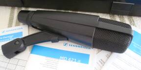 Paire de microphones Sennheisser MD421 II
