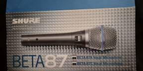 Vends micro Shure Beta 87 a