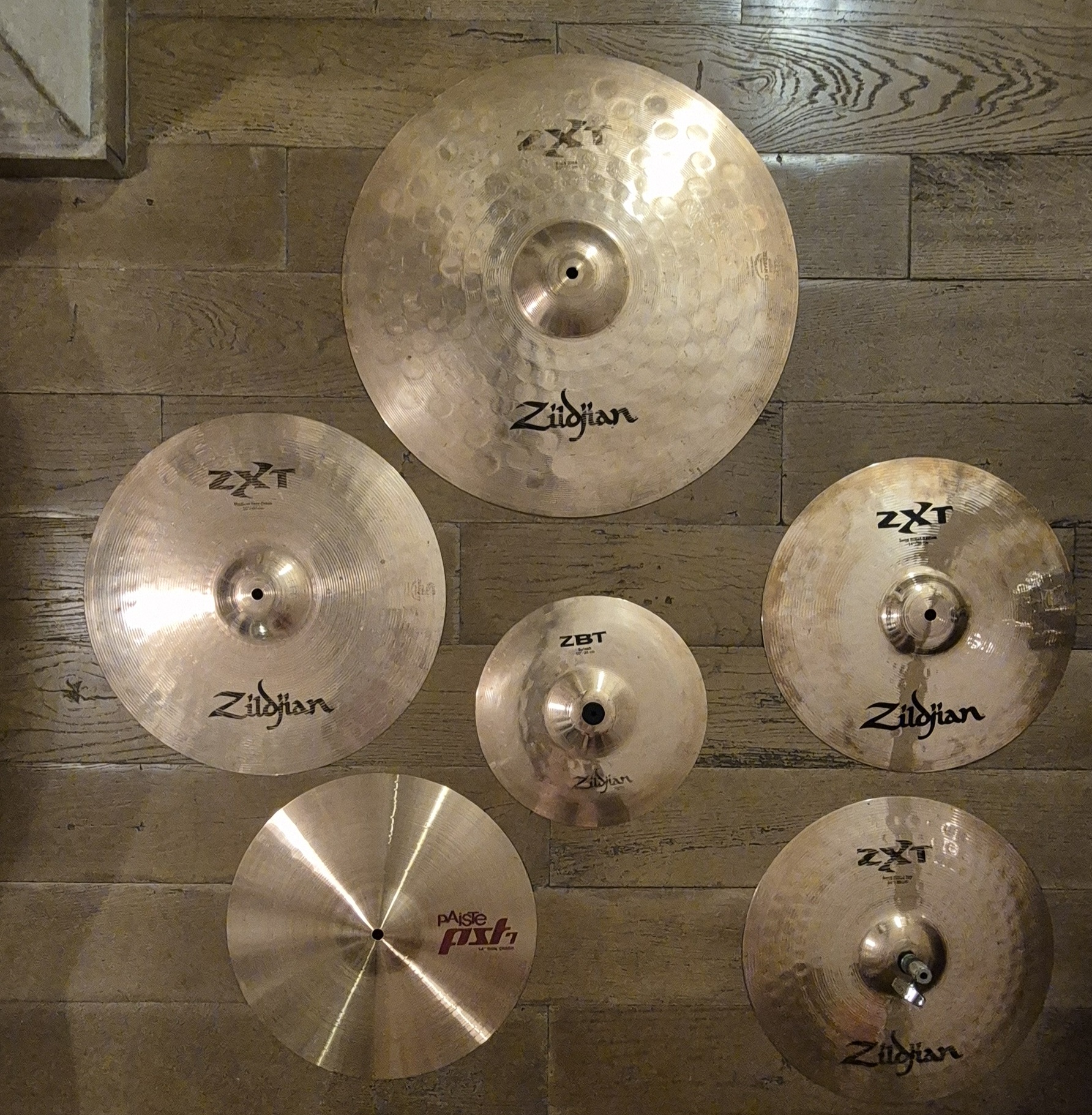 Cymbales Zildjian et Païste