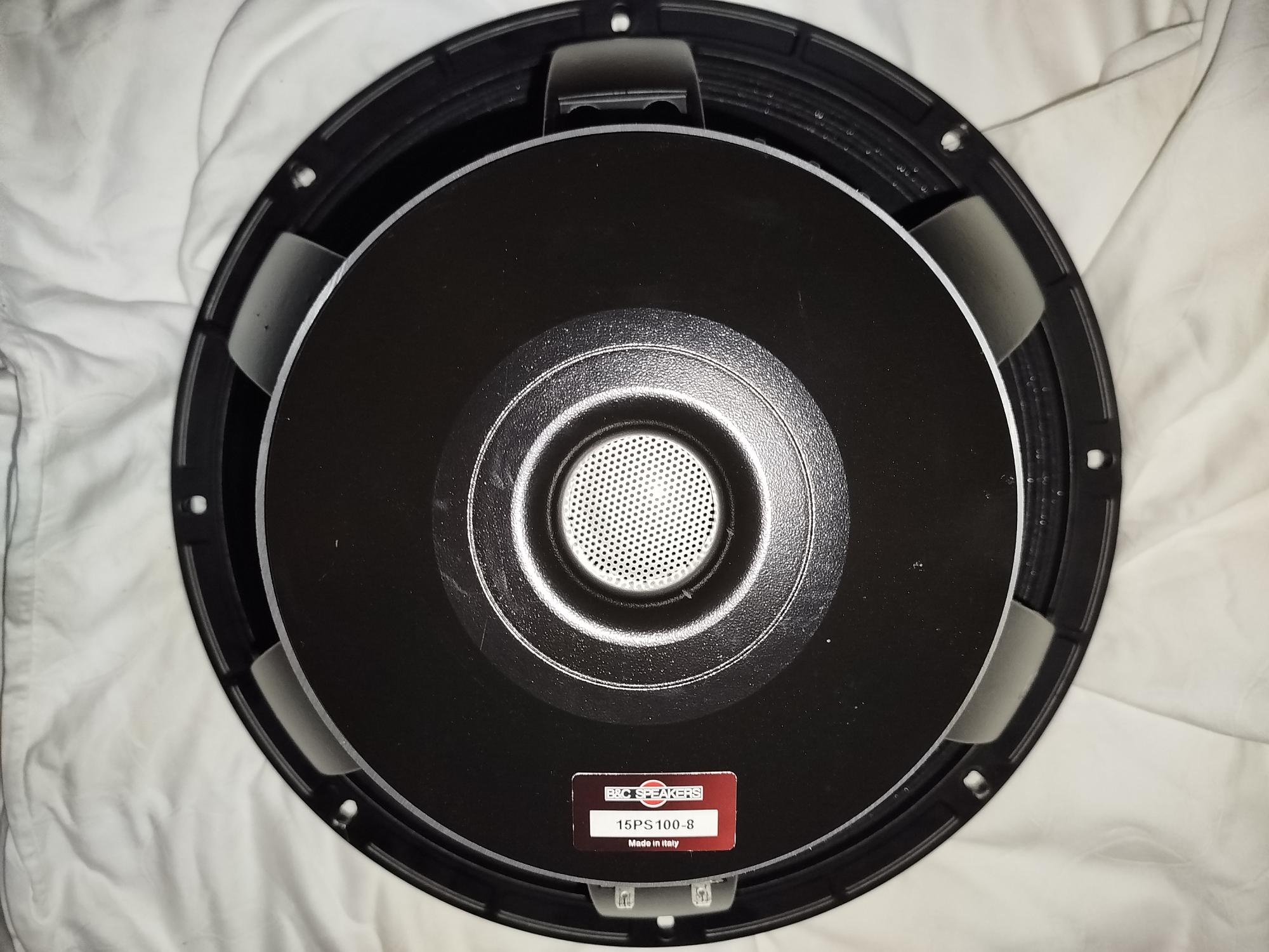 Vends Speaker B&C 15PS100 neuf