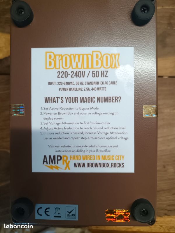 AmpRX BrownBox