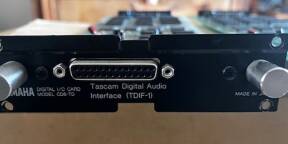 Deux cartes YAMAHA, CD8-TD et TD2 pour liaison TASCAM