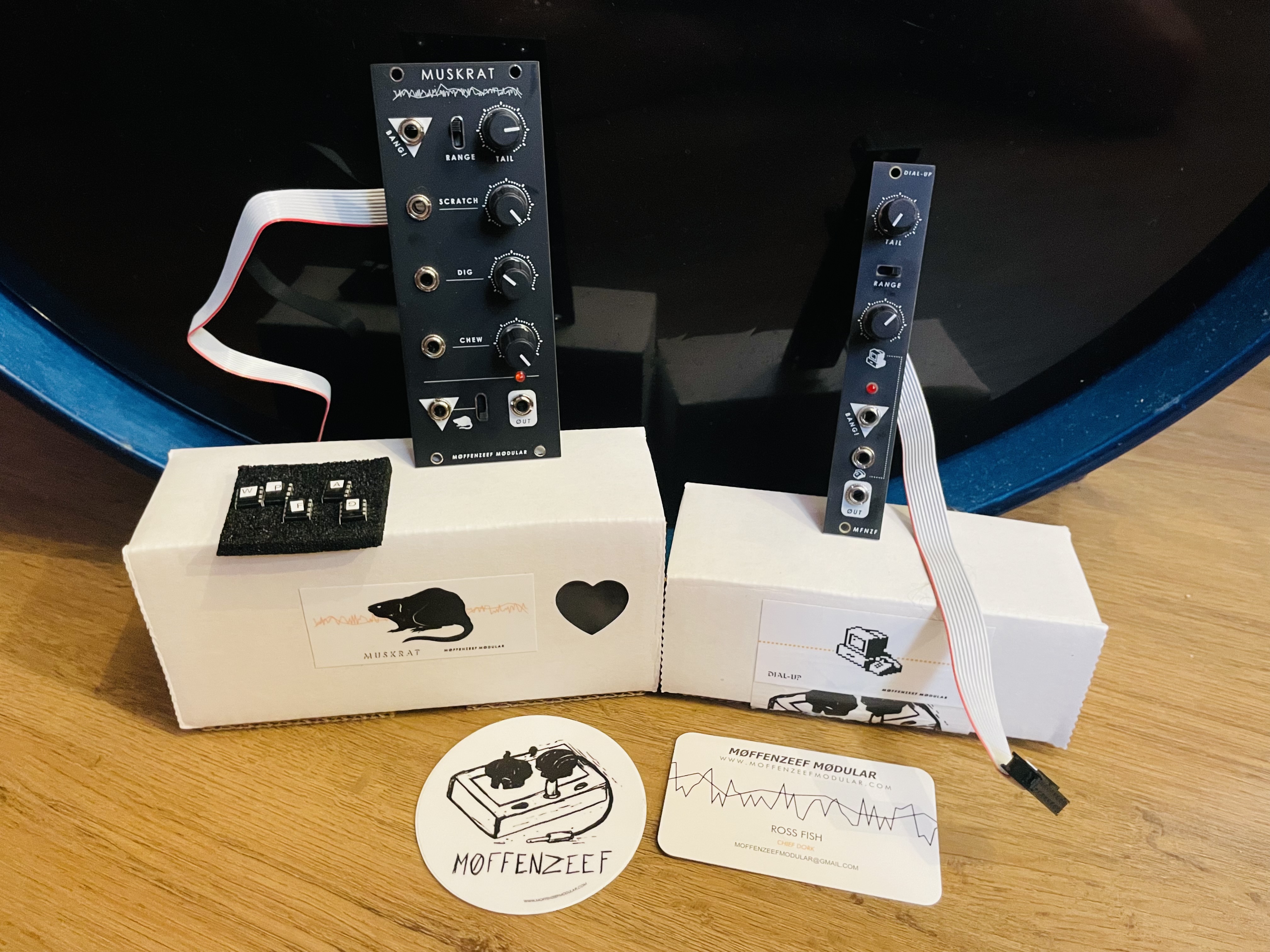 moffenzeef dial up , muskrat + Puces d'extension 