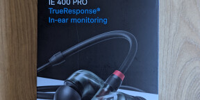 Écouteurs intra auriculaires IEM SENNHEISER IE 400 Pro