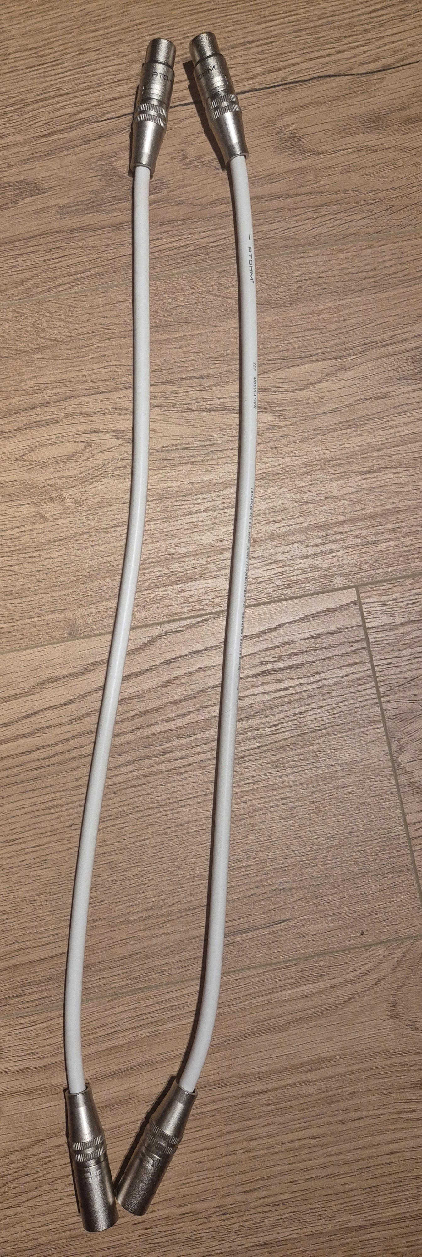 Paire de câbles ATHOM audio XLR 0.60