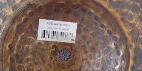Vends Cymbales AGEAN Natural ThinCrash 16" et 18"