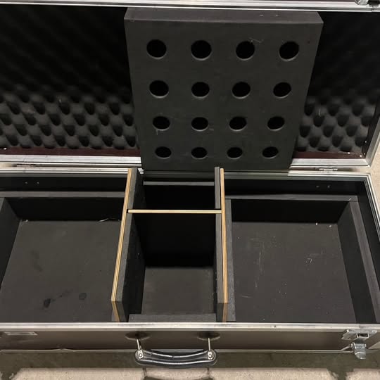 Flight case pour micros et accessoires