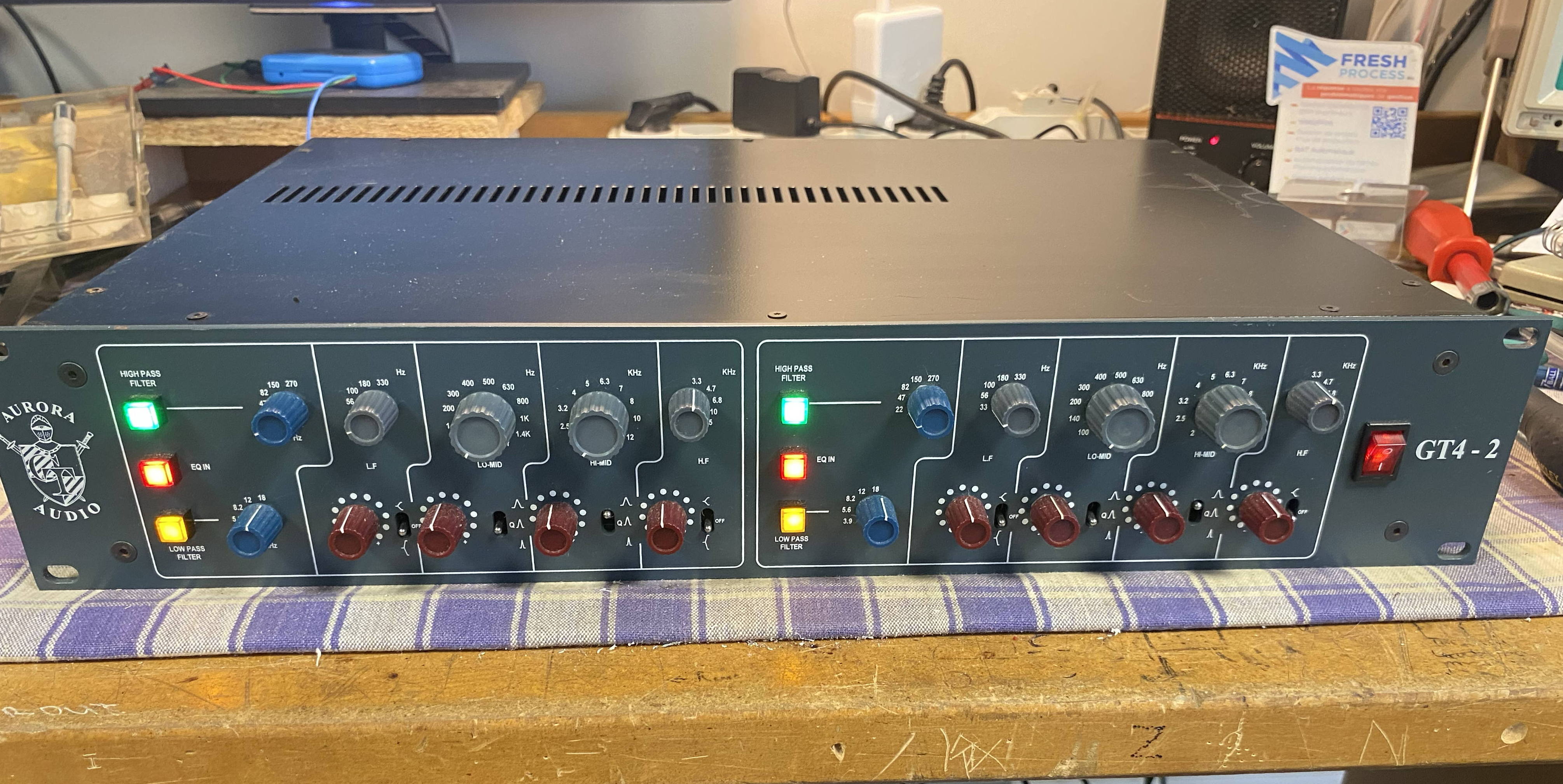 Double EQ Aurora Audio GT4-2