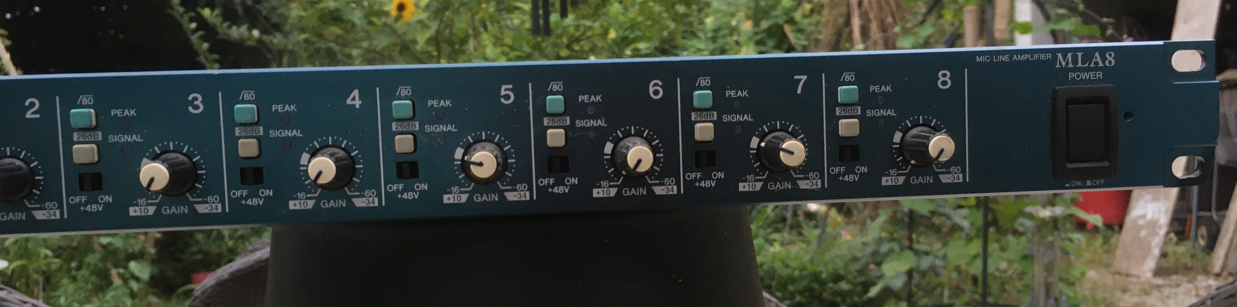 Préampli 8 micros YAMAHA ML8 pour extension ou autonome avec câble sub D rackable 