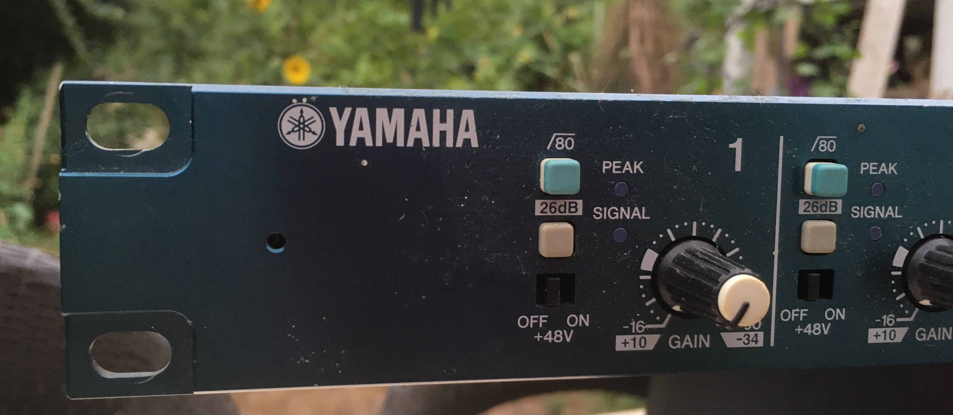 YAMAHA ML A8 face detail