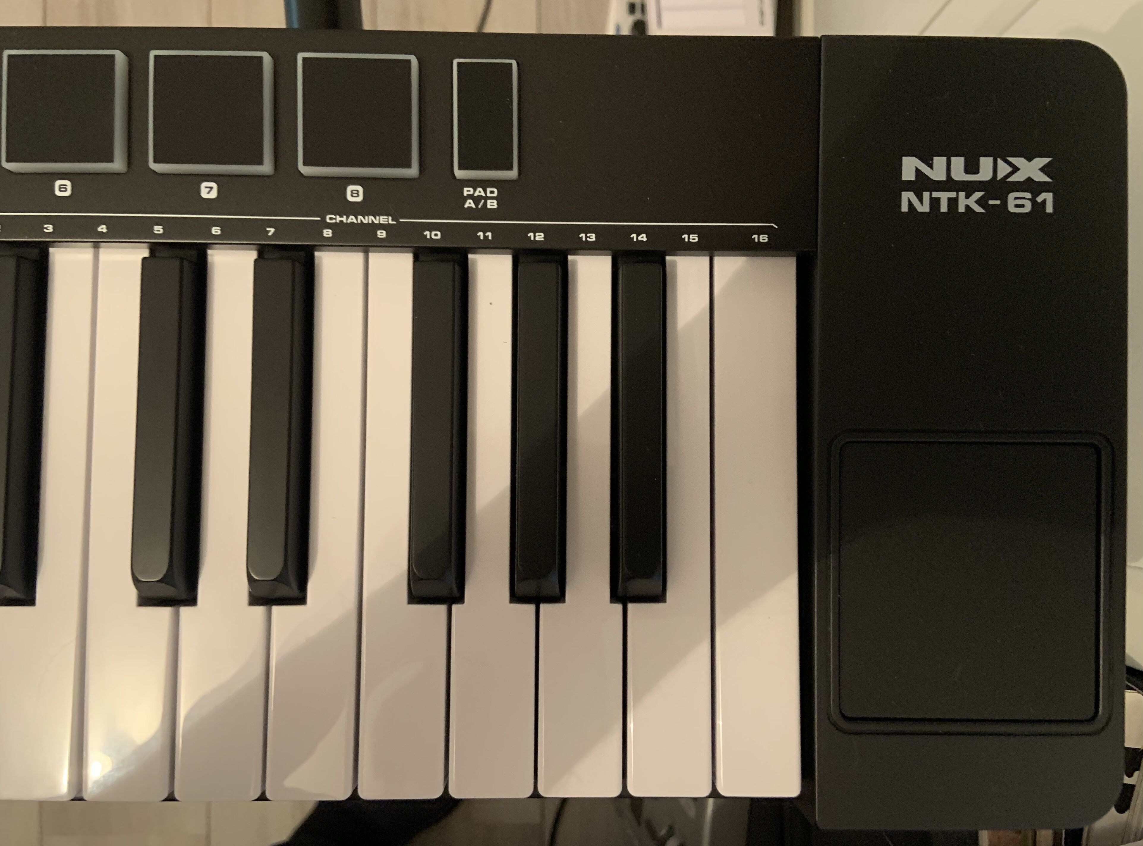 NTK-61 trackpad
