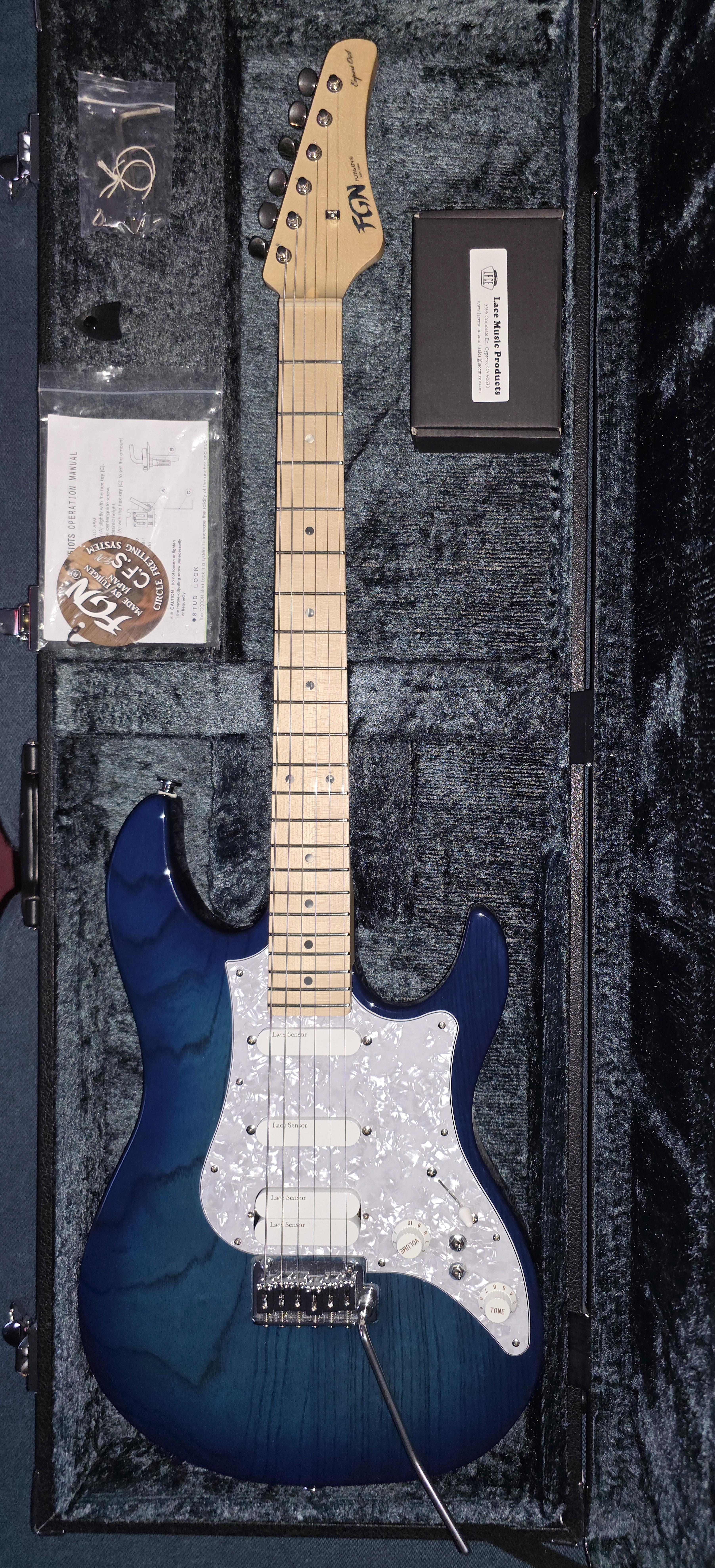 FGN EOS ODYSSEY EXPERT ASH MN SEETHROUGH BLUE BURST