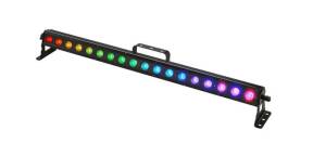 4x Stairville show bar triLED 18x3 RGB + Flight case Thon