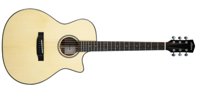 Harmony (String Instruments) Terra FS GA Cutaway Natural Gloss : Terra FS GA Cutaway Natural Gloss
