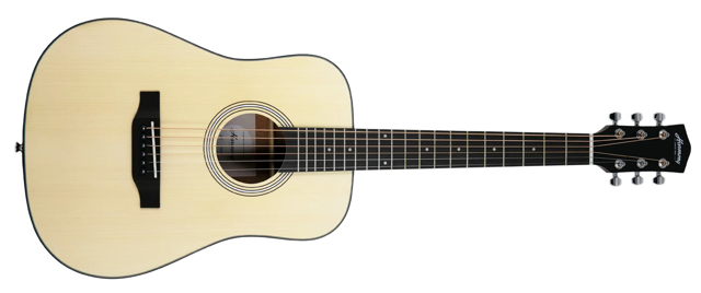 Harmony (String Instruments) Terra Petite Dreadnought Natural Satin : Terra Petite Dreadnought Natural Satin