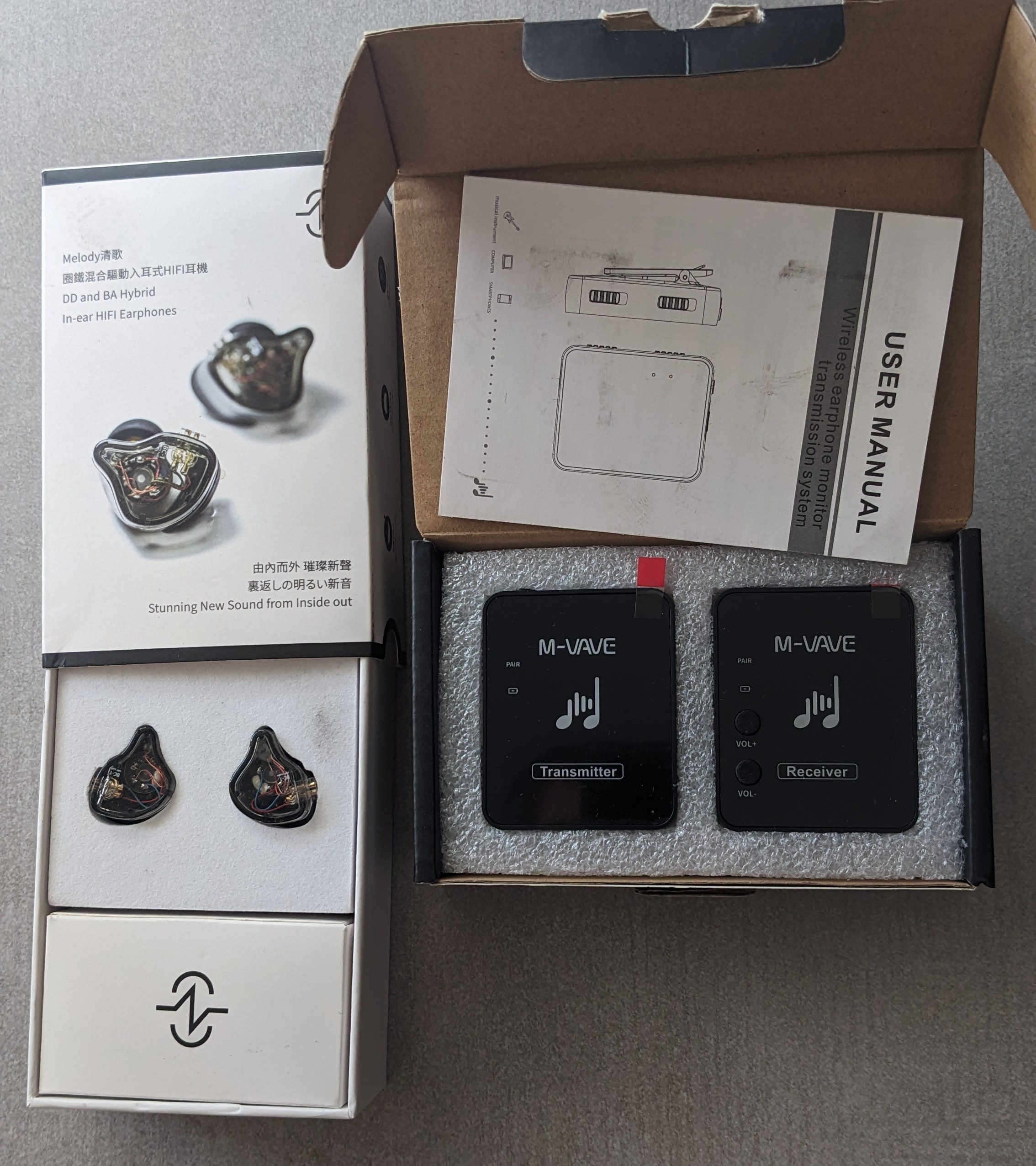 Vds système "in ear" complet.