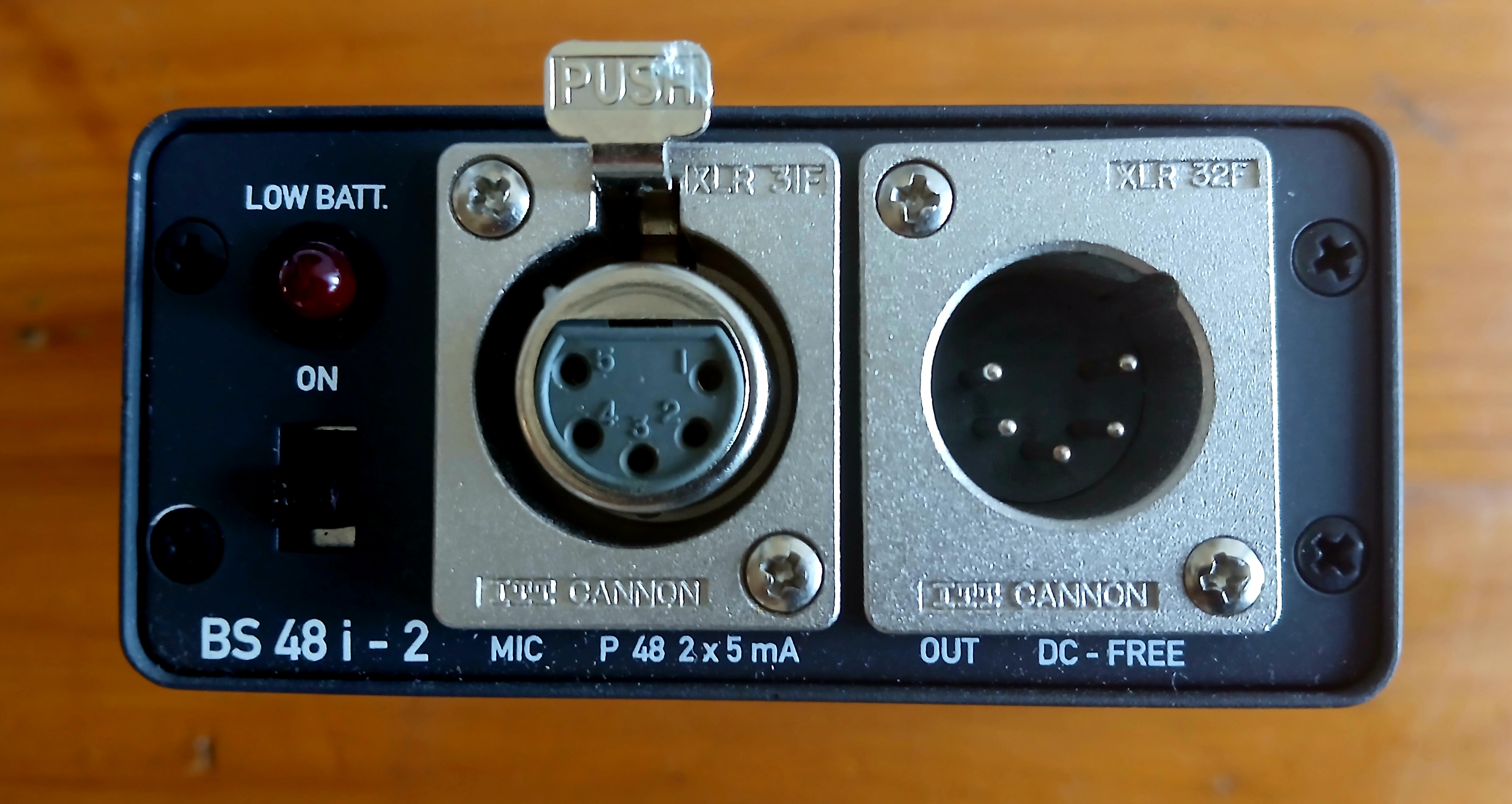 Vends NEUMANN BS48i alimentation 48v double