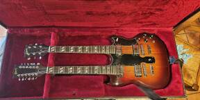 Gibson EDS-1275 customshop Double Manche – Cherry Sunburst Rare – 1983 – Originale