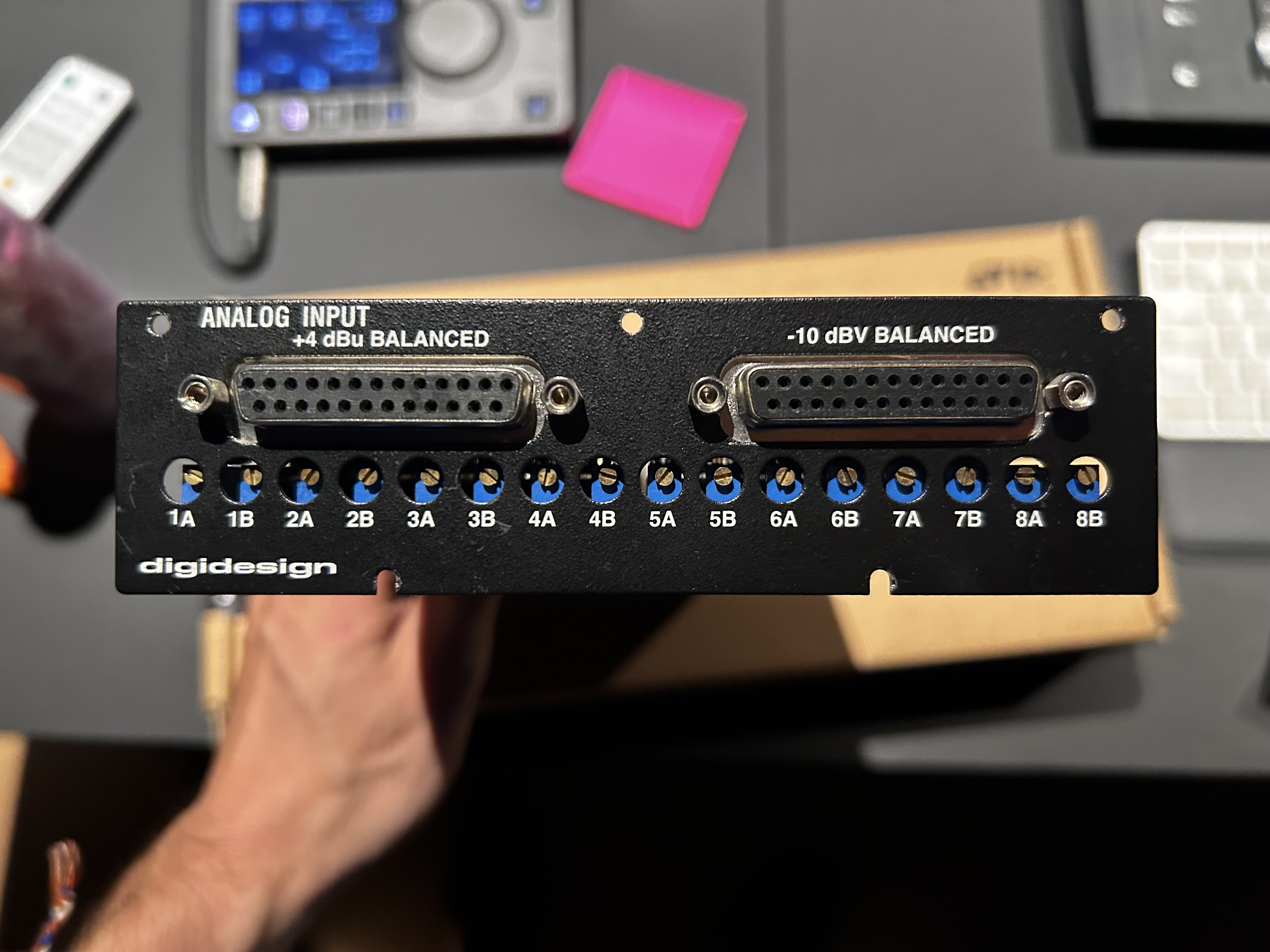 carte d’extension d’entrées analogique