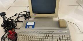 Atari 1040 st + cubase 2.0 + manettes de jeu