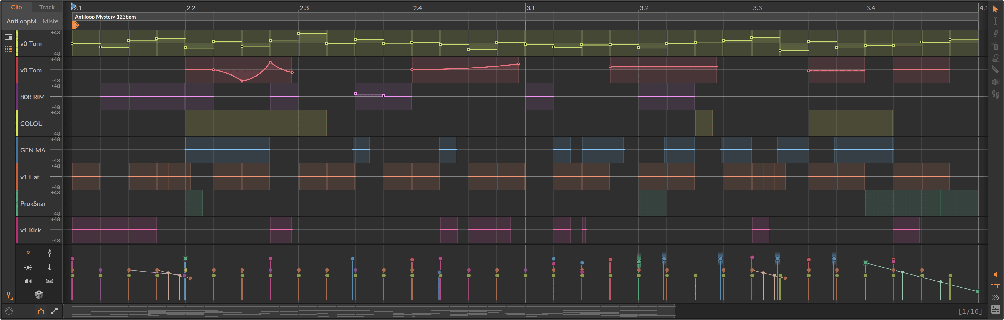 Bitwig-Studio-6 Drum-Editor-Expressions