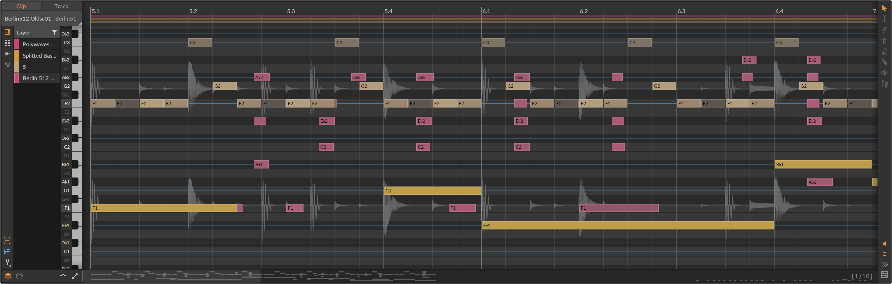 Bitwig-Studio-6 Layered-Editing