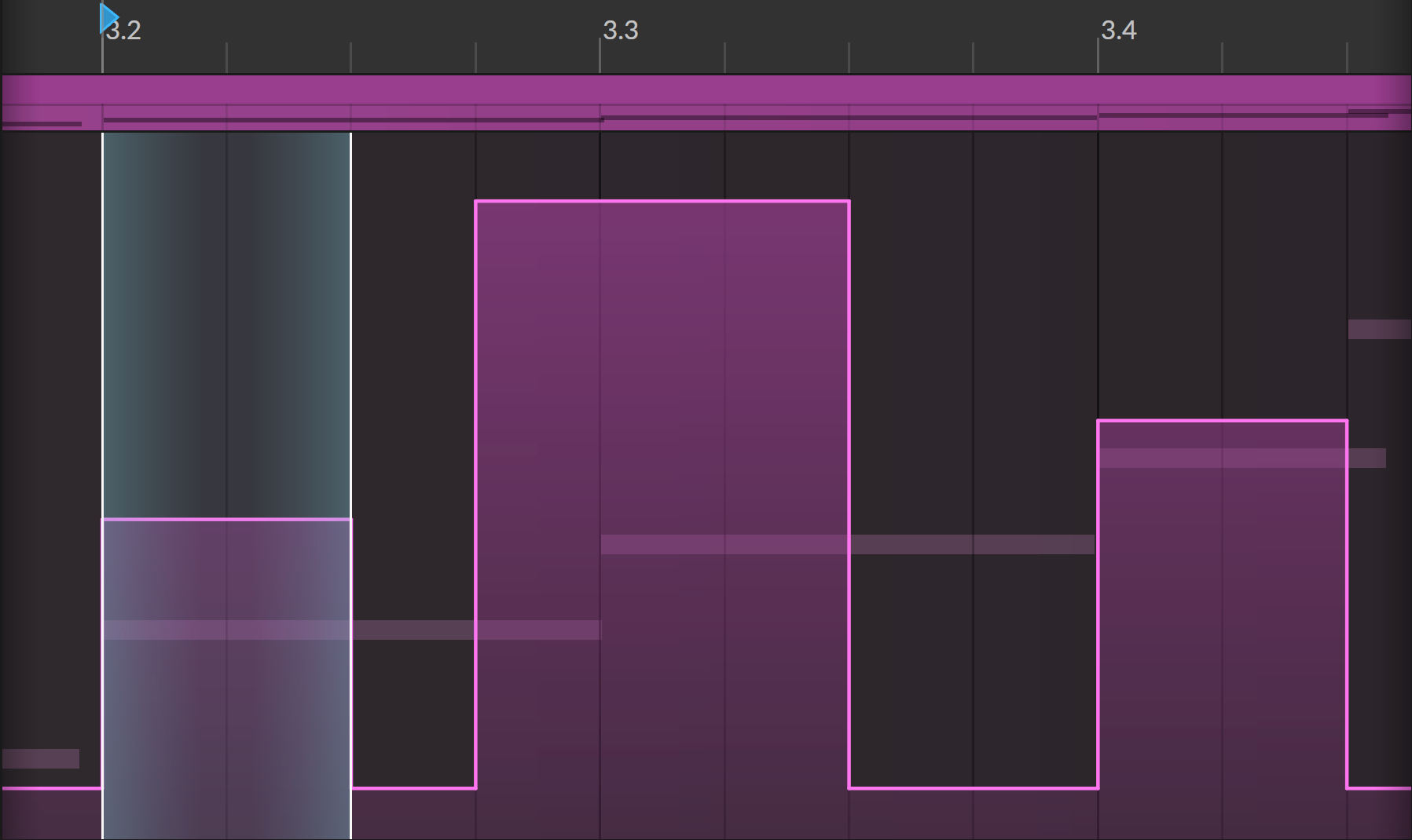 Bitwig-Studio-6 Automation-Editing-Time