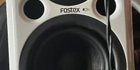 Fostex PM0.4n blanches + PM-SUB mini 2
