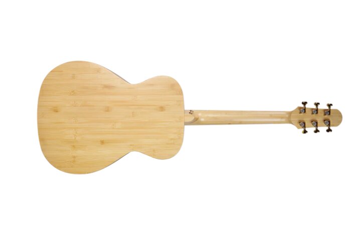 Natasha Guitars OM Bamboo : OM BambooBACK Natasha Guitars OM Bamboo : OM BambooBACK