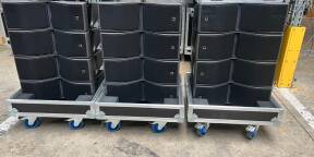 12 x enceintes L-Acoustics KIVA 2 line array