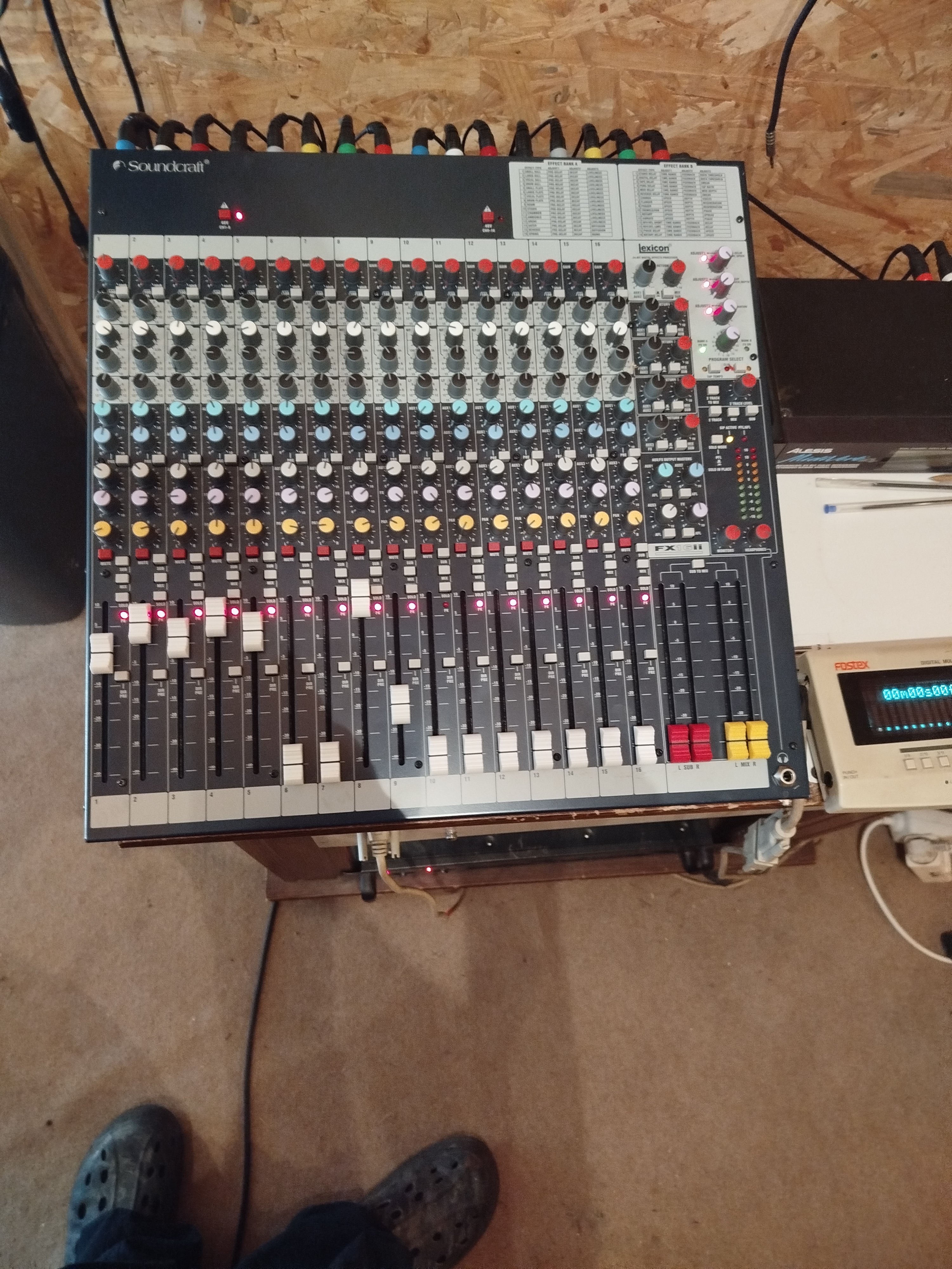 vend table de mixage souncraft