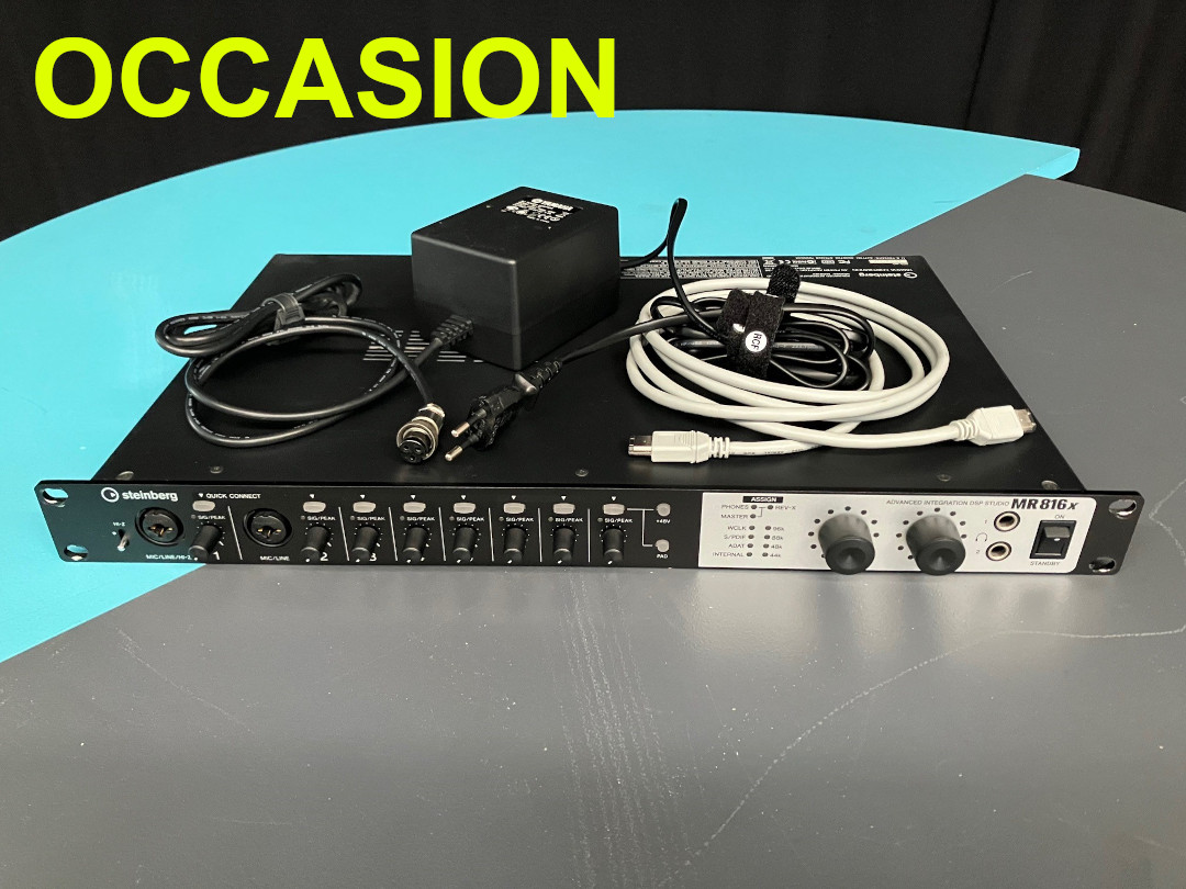 Vends d'occasion Steinberg MR 816 X Carte son FireWire