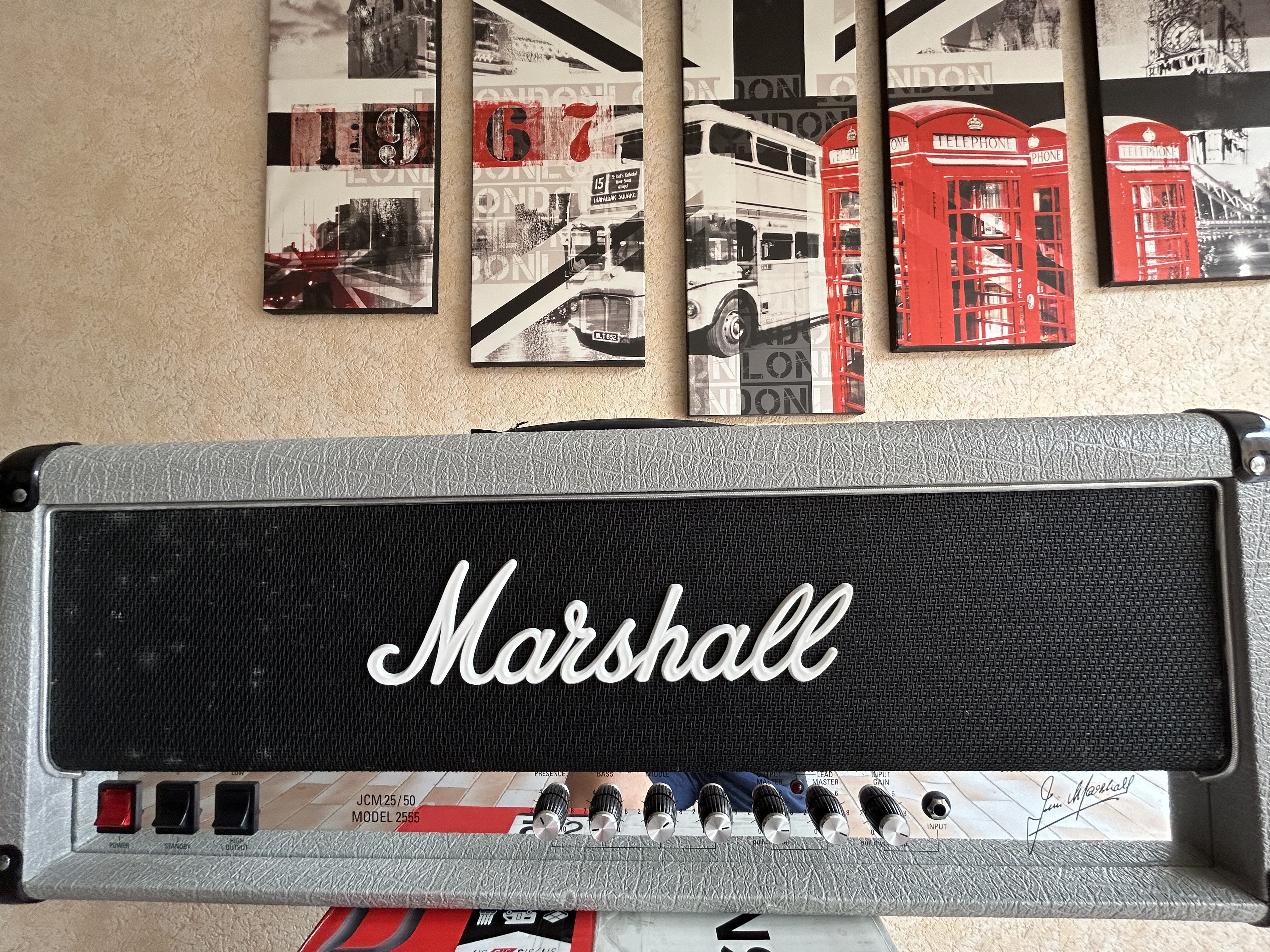 Marshall 2555X Silver Jubilee Re-issue (471)