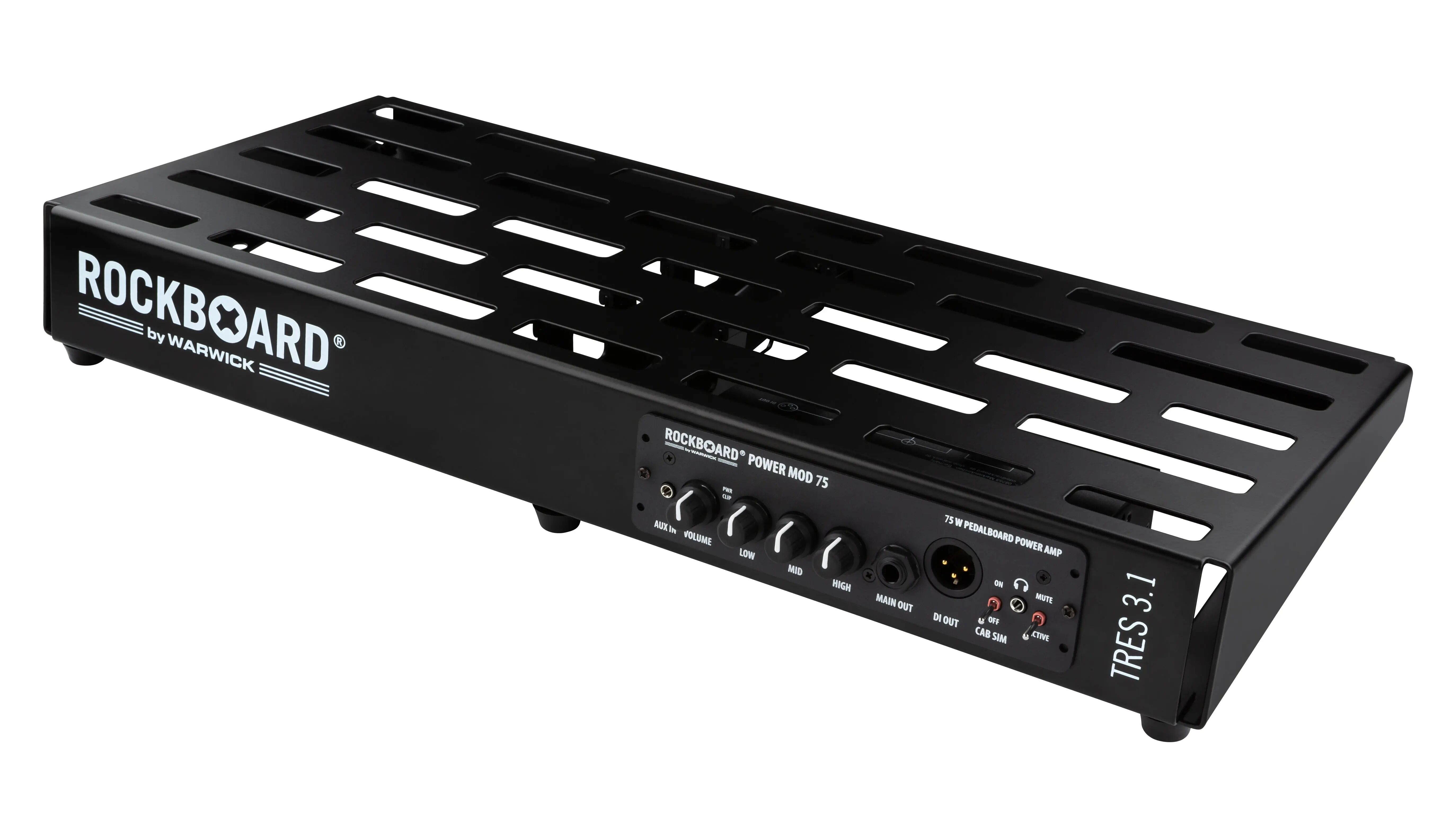 Rockboard Power MOD 75 Pedalboard Amplifier 75W : Power MOD 75 Pedalboard Amplifier 75WPB