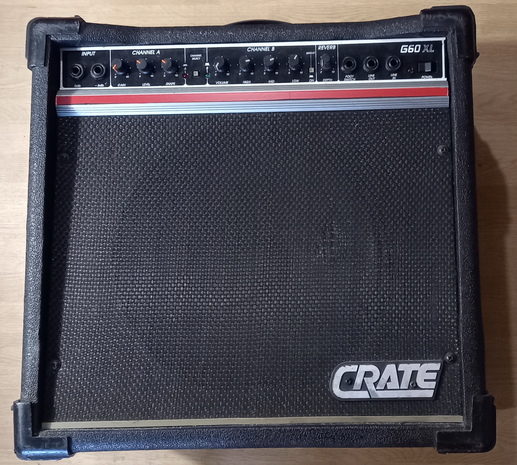 Ampli CRATE G60XL, 60W avec HP 12", parfait état de fonctionnement