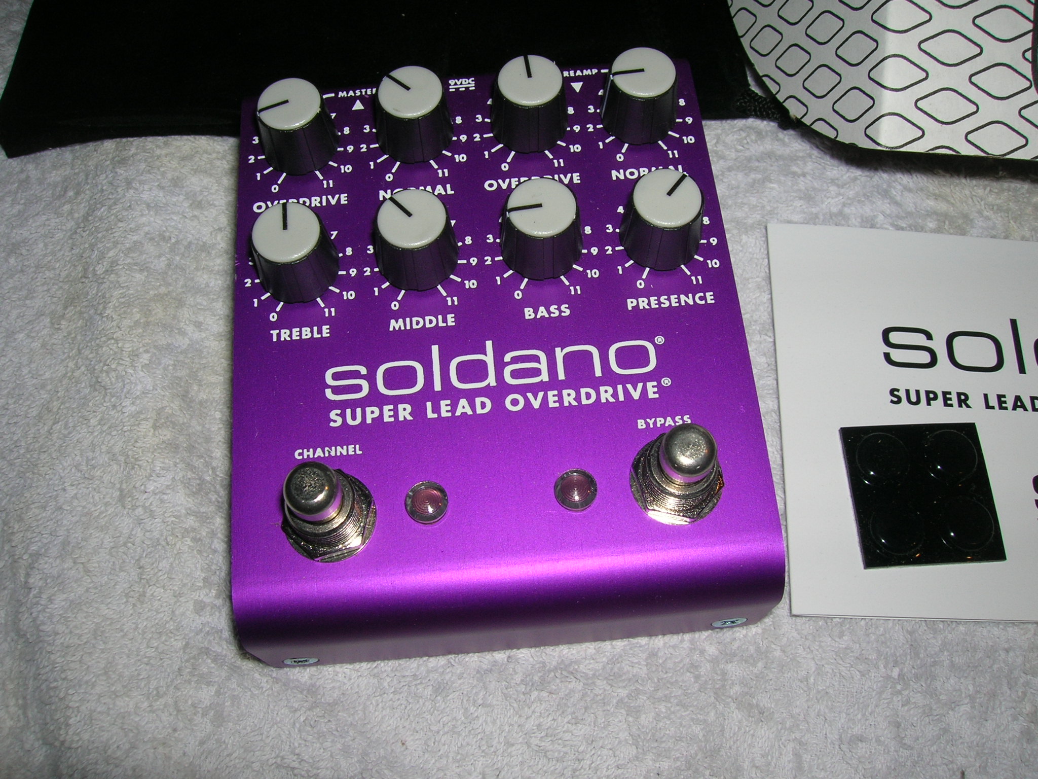 Soldano SLO Plus Pedal Limited Edition 2024 - Anodized Purple